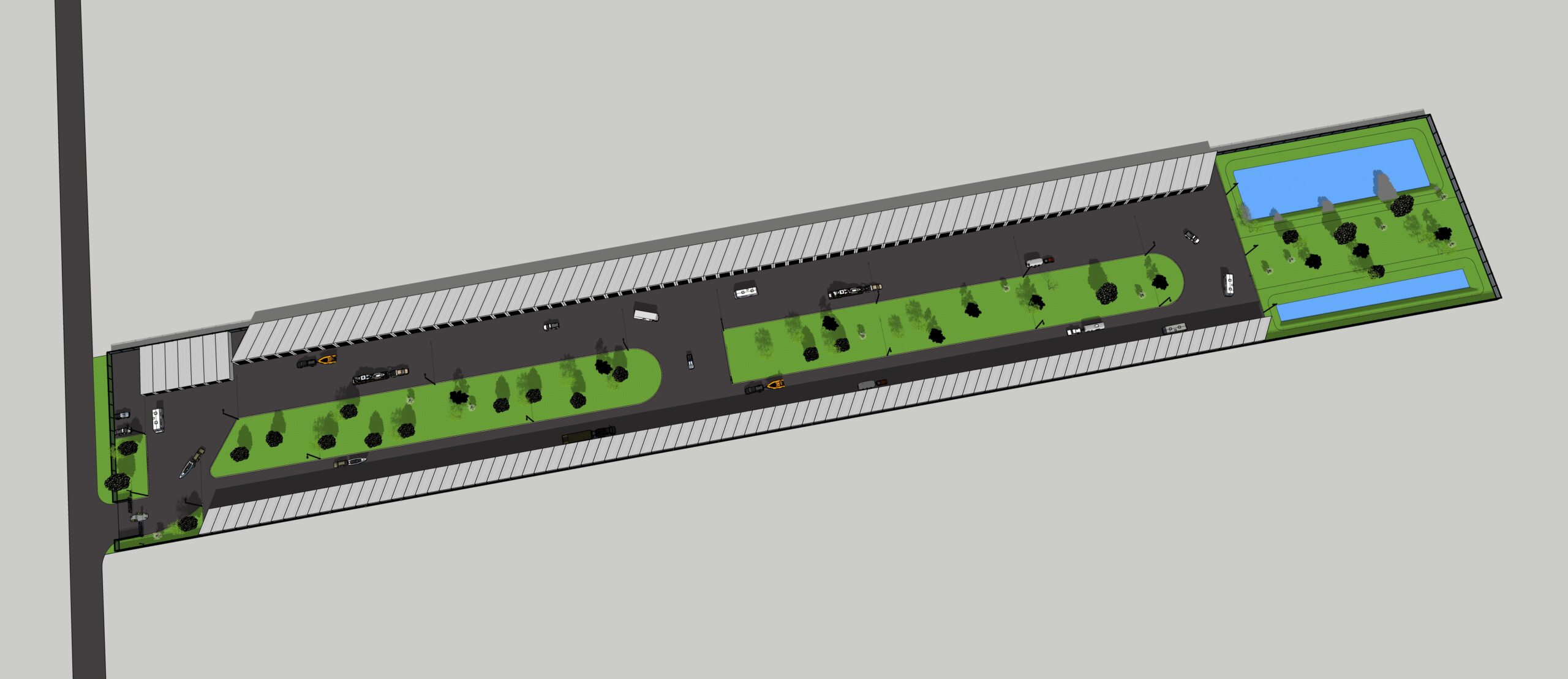 Fully Enclosed RV & Boat Storage in Cypress