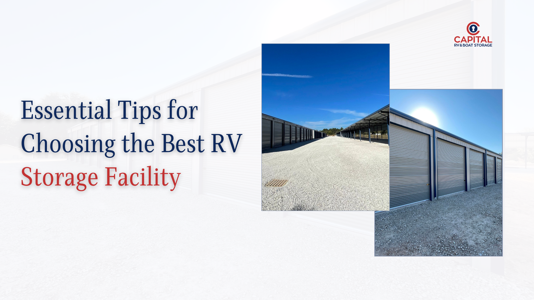 RV Storage Tips