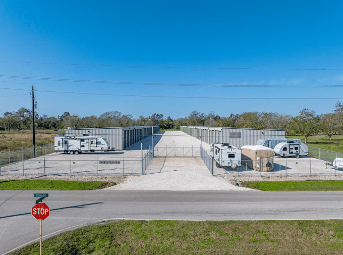 Front View of the Vehicle Storage Facility - FM359