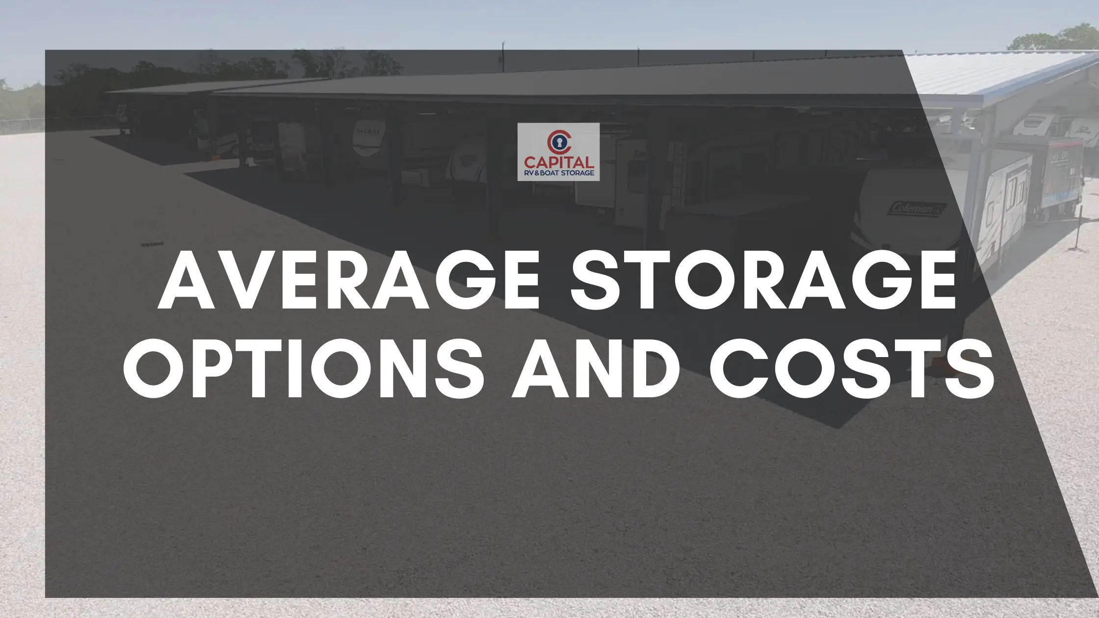 Average Storage Options and Costs