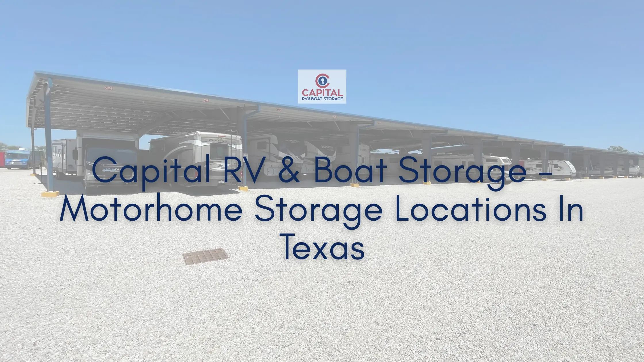 motorhome storage facility near me