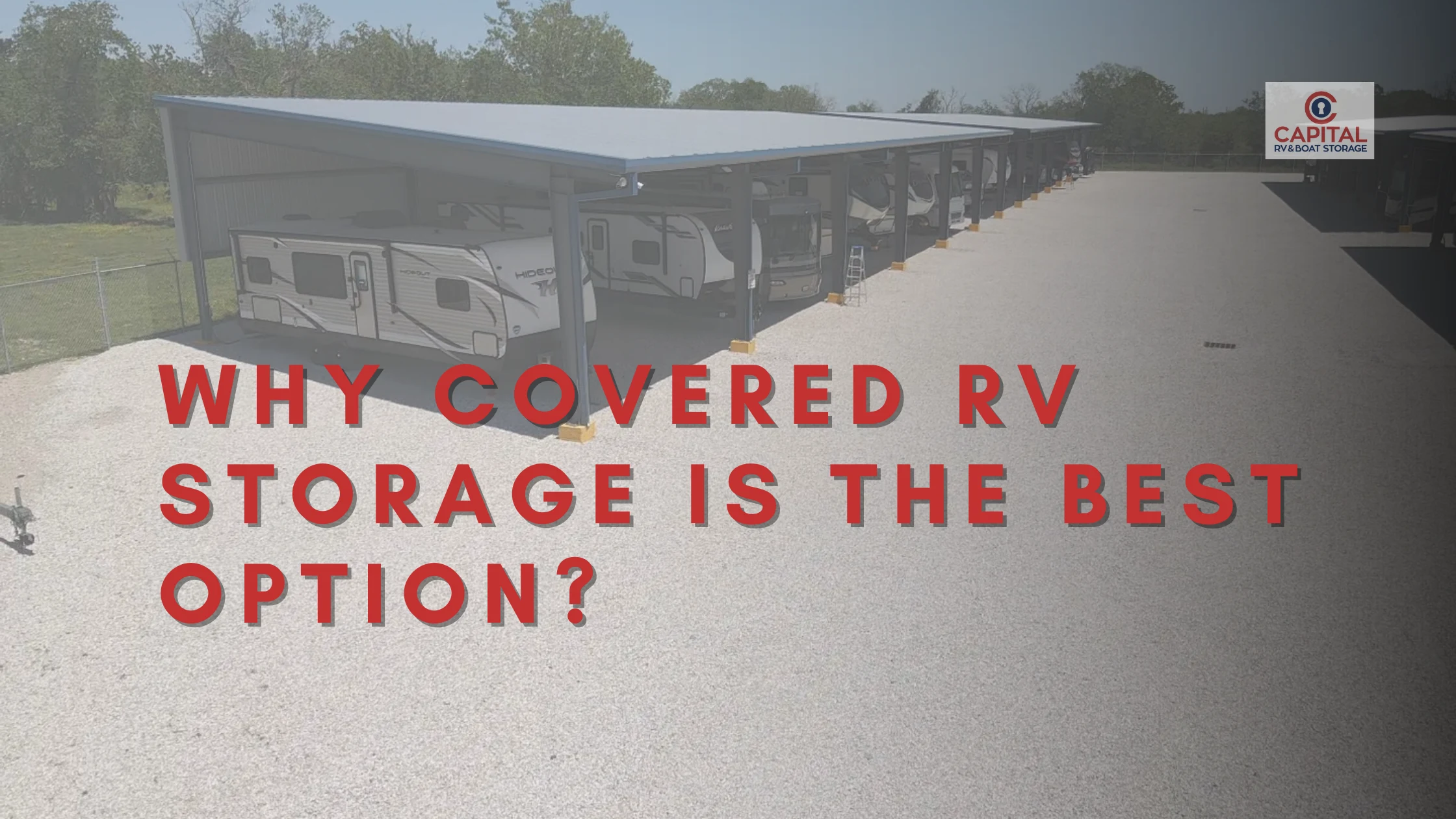 Covered RV Storage