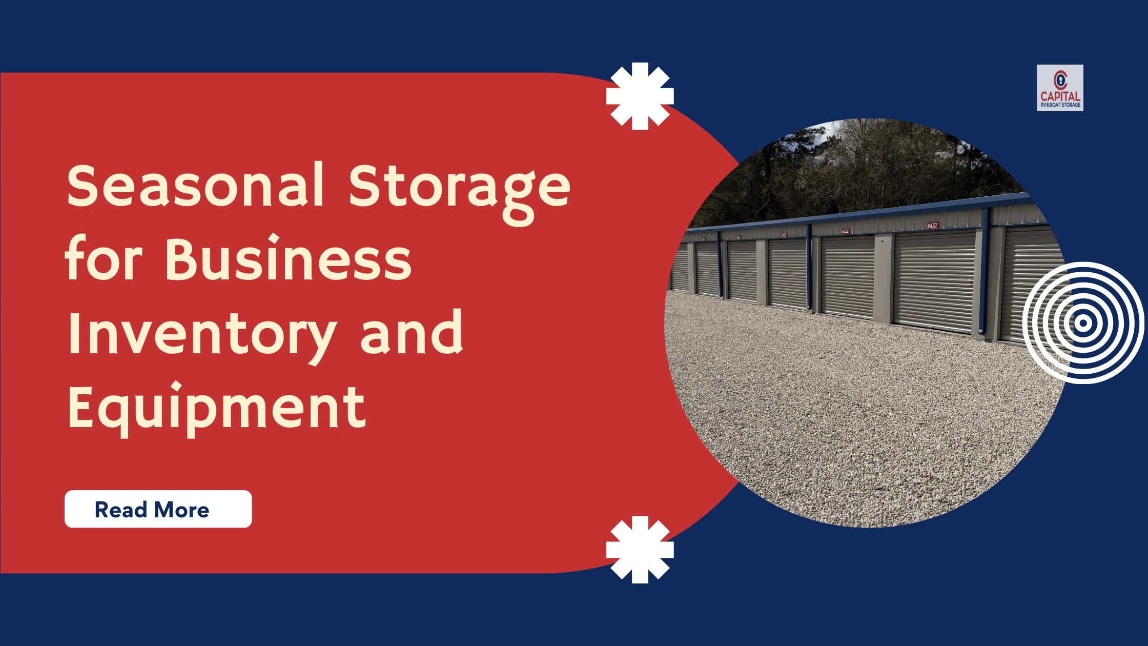 Seasonal Storage for Business Inventory and Equipment