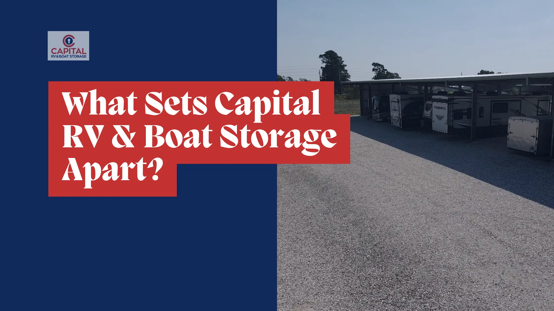 Local RV Storage in Katy