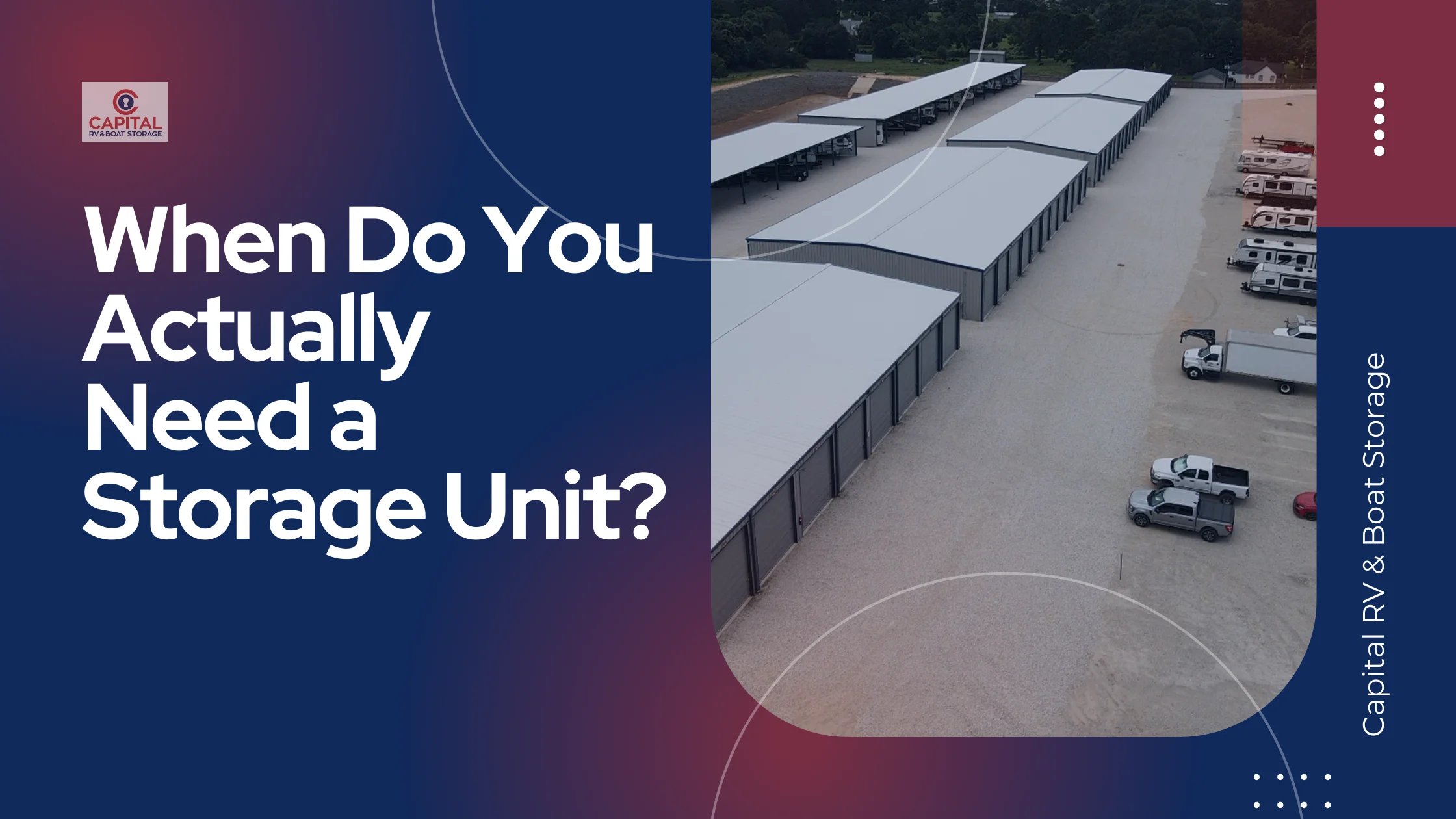 Where to store RV in Katy