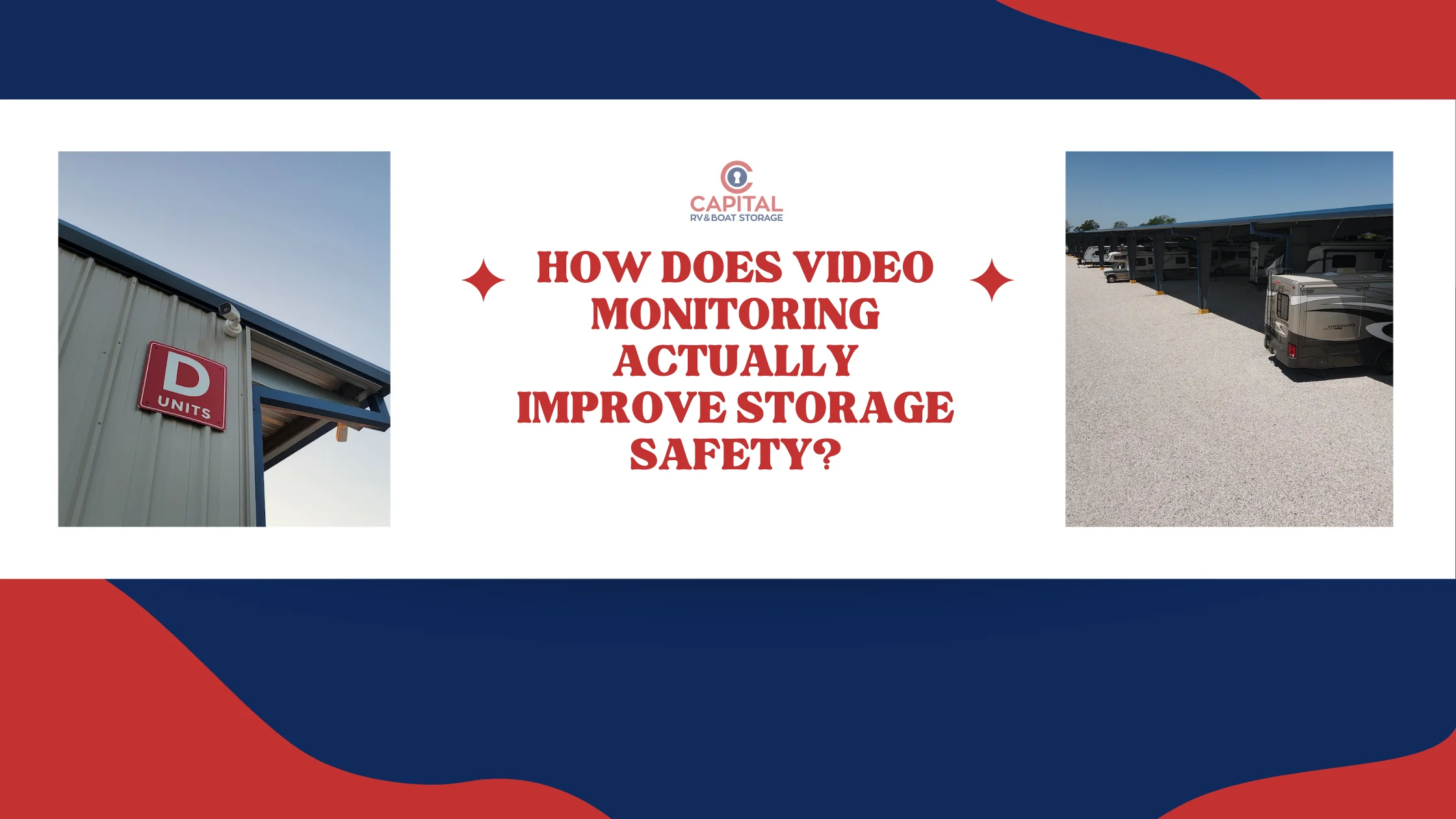 video monitoring in storage facilities