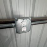 Electrical power access for enclosed RV and boat storage in Cypress, TX