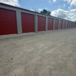 Enclosed RV and boat storage unit at Capital RV & Boat Storage in Cypress
